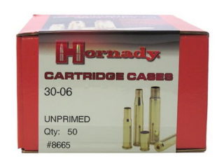 Hornady 30-06 Unprimed Brass /50 Mfg# 8665