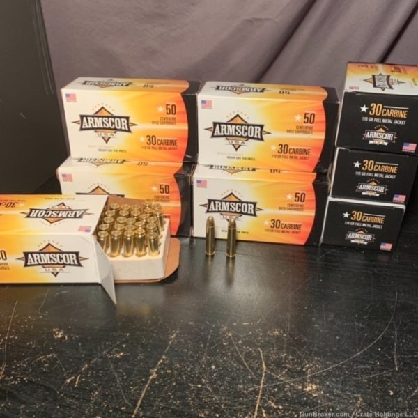 30 carbine ammo